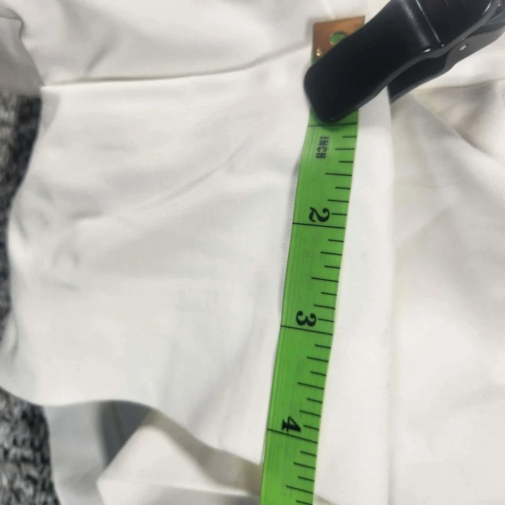 Lauren Ralph Lauren Shorts White Chino Stretch Cotton Women Size 16